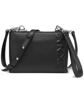Тисли маленькая поясная сумка-кошелек DKNY, черный