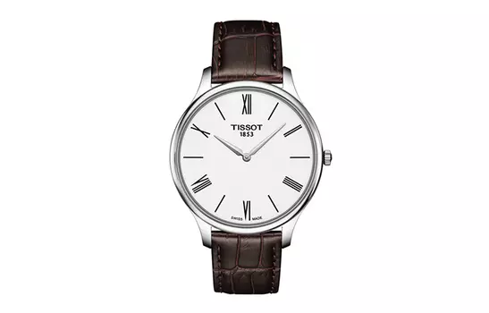 TISSOT Мужские часы Junya Collection с кварцевым механизмом, 39 мм, белый циферблат T063.409.16.018.00