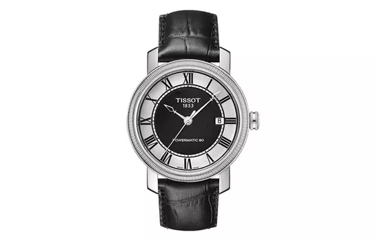 TISSOT Мужские часы серии Harbor с автоматическим механизмом, 40 мм, черный циферблат, T097.407.16.053.00