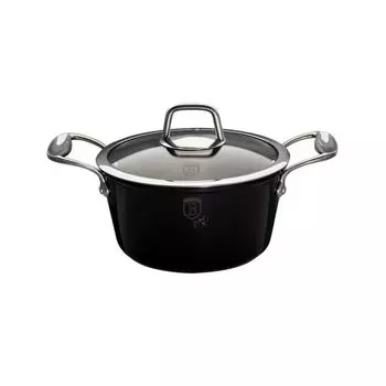 Титановая кастрюля Berlinger Haus 24см Black Royal 7978 BerlingerHaus
