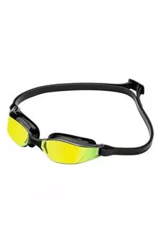 Титановые очки для плавания Xceed с зеркальными линзами Aquasphere, желтый