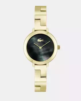 Tivoli 2001375 женские часы из золотой стали Lacoste, золотой