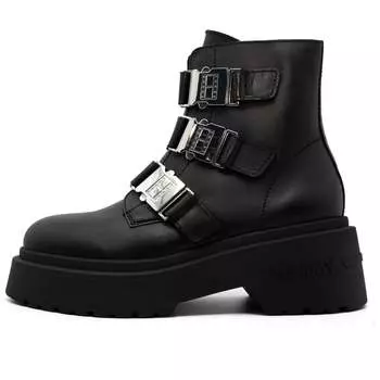 Tjw массивные жесткие ботинки Tommy Jeans, черный