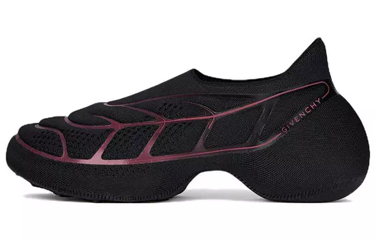 TK-360 Кроссовки для жизни мужские низкие черные/красные Givenchy