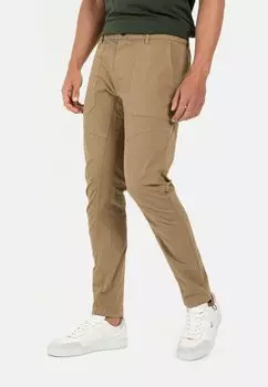 Ткань брюк Tapered Fit camel active, дерево