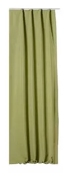 Ткань для штор-панели Gardinia Прихожая зеленая 60 х 245 см Haus und Deko, зеленый