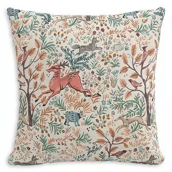 Ткань и усилитель; Подушка Co. Addaline Frolic, 20 x 20 дюймов Cloth & Company, цвет Tan/Beige