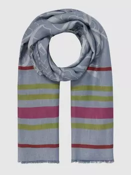 Ткань с узором по всей поверхности Roeckl, синий