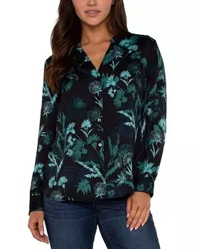 Тканая рубашка Liverpool Los Angeles, мультиколор