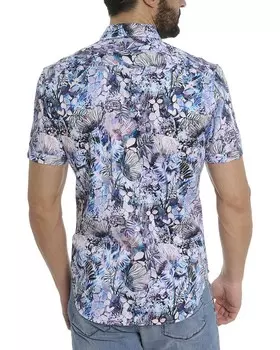 Тканая рубашка Robert Graham Camasa, мультиколор