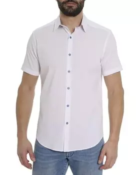 Тканая рубашка Robert Graham Stetson, белый