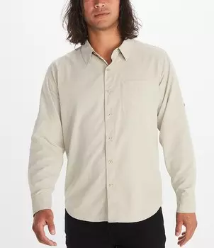 Тканая рубашка с длинными рукавами Marmot Aerobora Performance, бежевый