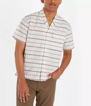 Тканая рубашка с короткими рукавами и принтом Marmot Muir, синий