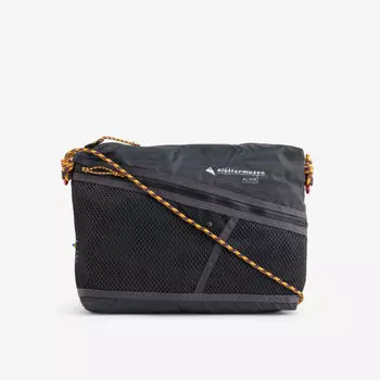 Тканая сумка через плечо Algir среднего размера Klattermusen, цвет raven