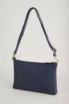 Тканая сумка Cornelly на длинном ремне Seasalt Cornwall, синий