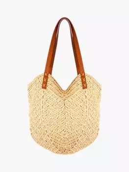 Тканая сумка леони Bloom & Bay, кремовый