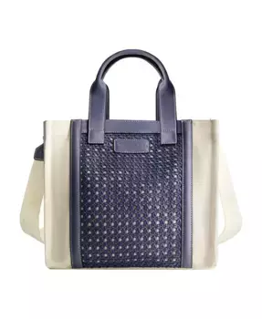 Тканая сумка-тоут Medium Tommy Bahama, синий