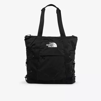 Тканая сумка-тоут с вышивкой бренда Borealis The North Face, черный
