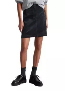 Тканая юбка Marc O'Polo "из натурального хлопка", синий