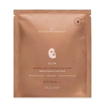 Тканевая маска - 24 мл Rituals The Ritual Of Namast Glow Radiance Sheet Mask