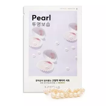 Тканевая маска Airy Fit Pearl 20G, Missha