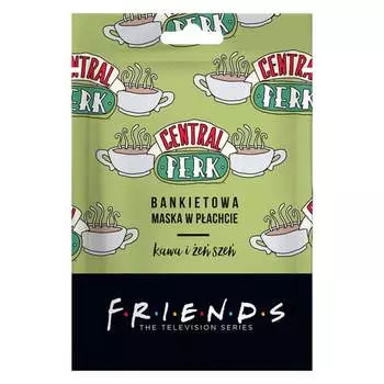 Тканевая маска Banquet, кофе и женьшень, 17 мл Friends