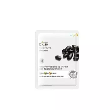 Тканевая маска Blackbean 25 мл, Allnatural