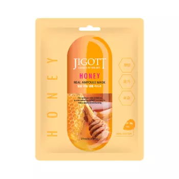 Тканевая маска для лица, 1 шт. Jigott Honey