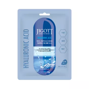 Тканевая маска для лица, 1 шт. Jigott Hyaluronic acid