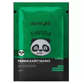 Тканевая маска для лица Dermokil Panda 20 мл Assorted