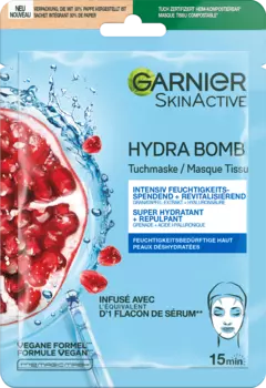 Тканевая маска Hydra Bomb Гранат 28г Garnier