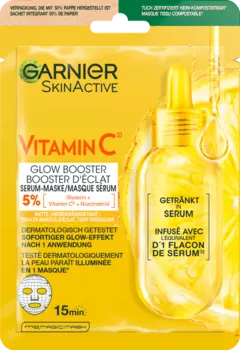 Тканевая маска с витамином С 28 г. Garnier