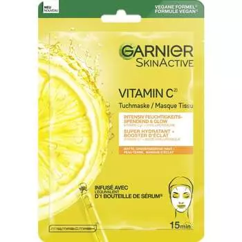Тканевая маска Витамин С Glow Booster Garnier, 1 шт.
