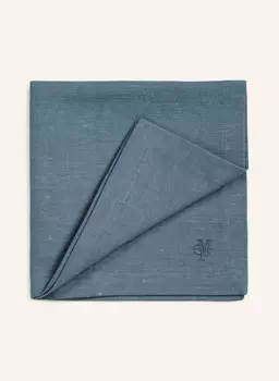 Тканевая салфетка Marc O'Polo AKALLA mit Leinen, 45x45 см, сине-серый