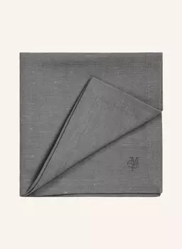 Тканевая салфетка Marc O'Polo AKALLA mit Leinen, 45x45 см, серый
