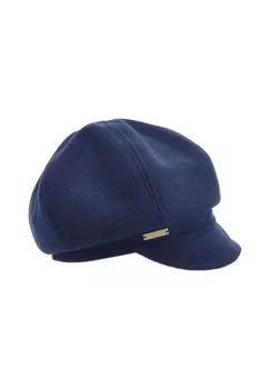 Тканевая шапка-баллон 19444-0 SEEBERGER, морской