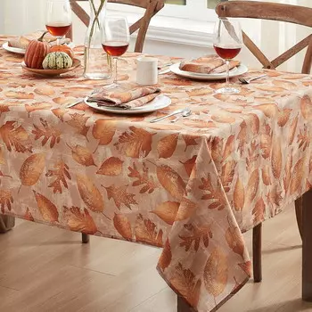 Тканевая скатерть Newbridge 52 x 52 дюйма, темно-серый