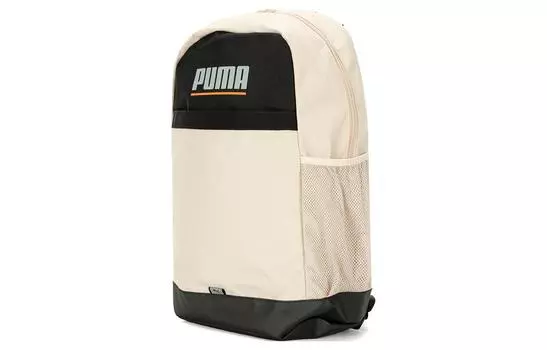 Тканевая сумка-рюкзак для ноутбука, обычная, унисекс, экрю PUMA, Ecru