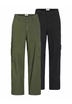 Тканевые брюки 2ER-PACK Jack & Jones, черный