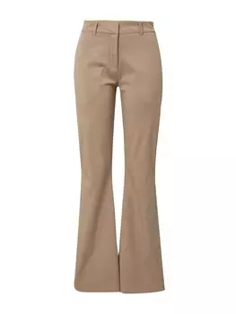 Тканевые брюки A LOT LESS Flared Pants CORA, коричневый
