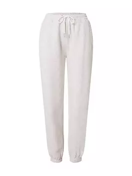 Тканевые брюки Abercrombie & Fitch Tapered Pants ESSENTIAL SUNDAY, светло-серый