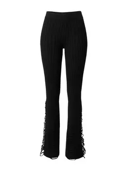 Тканевые брюки ABOUT YOU x Chiara Biasi Flared Pants Delphine, черный