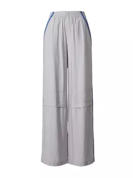 Тканевые брюки ABOUT YOU x Toni Garrn Wide leg Pants, цвет blue/grey