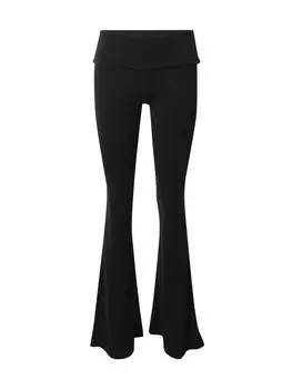 Тканевые брюки ABOUT YOU x Toni Garrn Flared Pants, черный