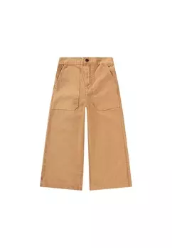 Тканевые брюки ADELYNA PANTS Molo, коньяк