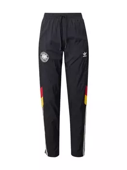 Тканевые брюки ADIDAS ORIGINALS Tapered Pants DFB EM24, черный