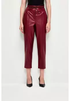 Тканевые брюки adL, бордовый