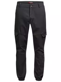Тканевые брюки Alessandro Salvarini Tapered Pants AS274, антрацит