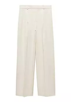 Тканевые брюки ALICANTE Mango, песочный