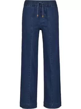 Тканевые брюки alife and kickin AkinaAK DNM A, цвет dark denim washed